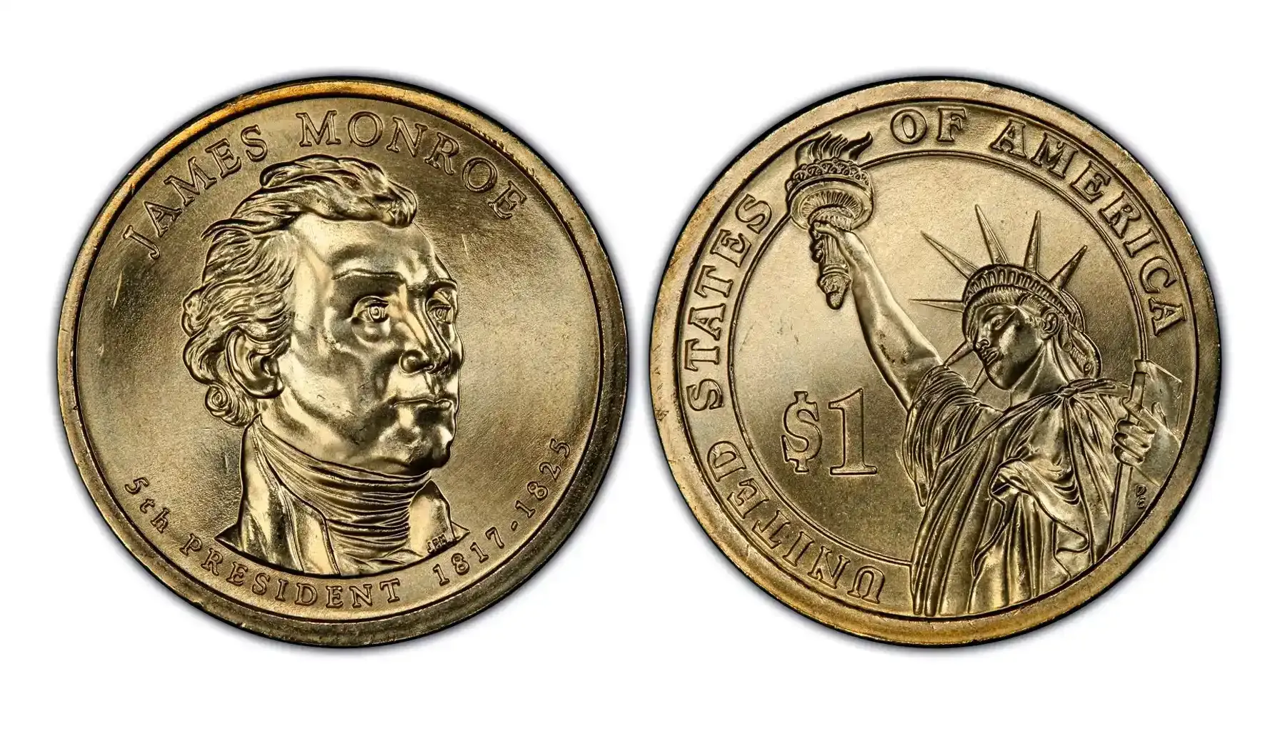 James Monroe Coin Dollar Value