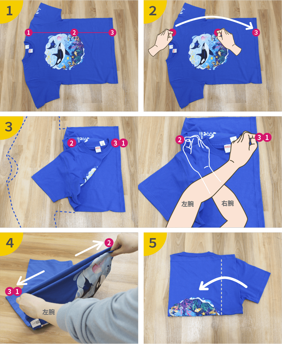 Tシャツたたみ方決定版！5秒で自立＆シワを防ぐ2026年最新収納術