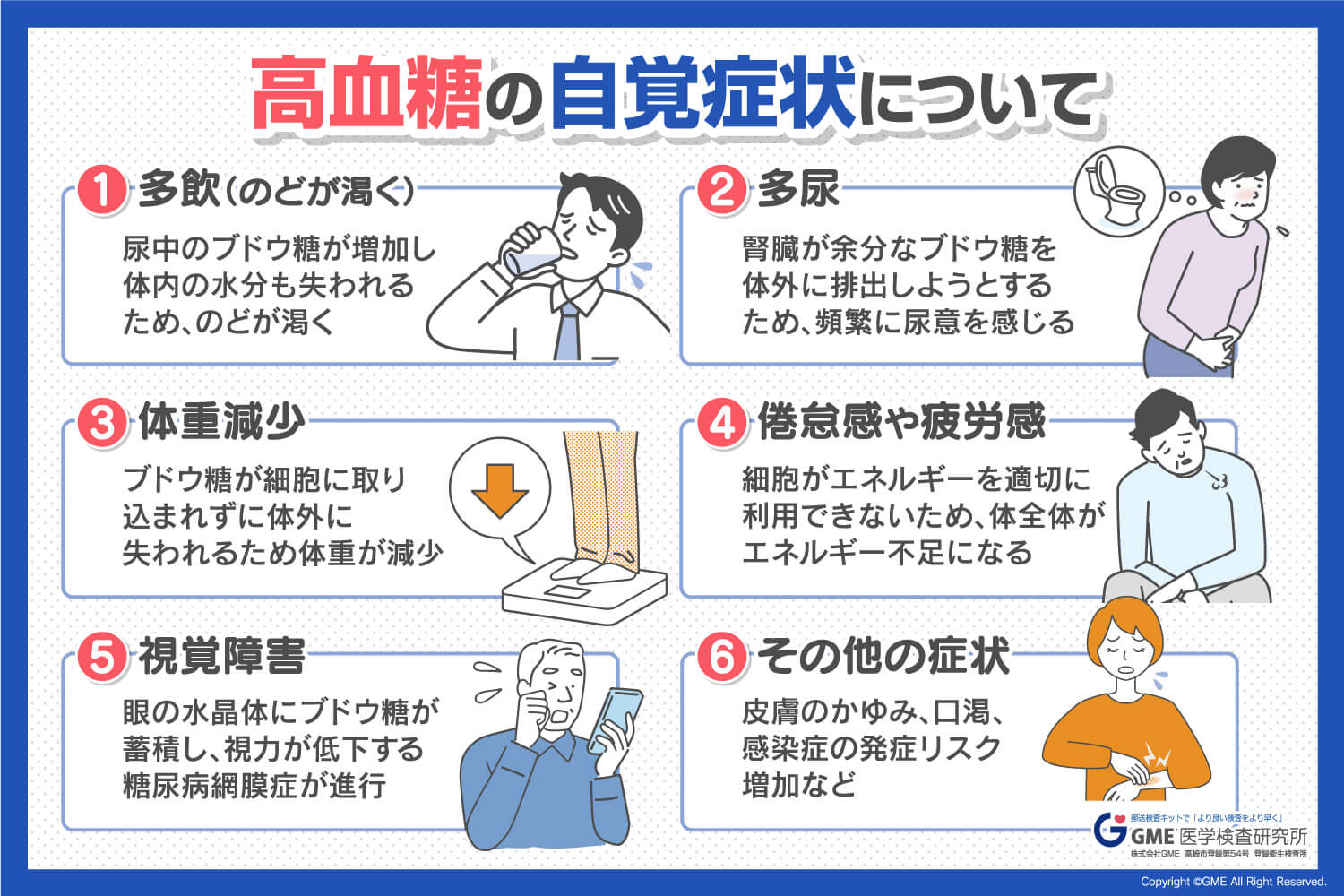 血糖値が高いとどうなる？自覚症状の罠と放置するリスクを徹底解説
