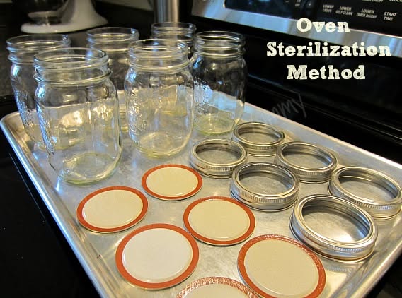How to Sterilize Jars in the Oven for Canning