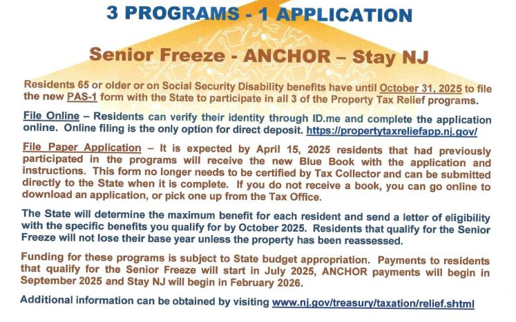 Nj Senior Freeze Status
