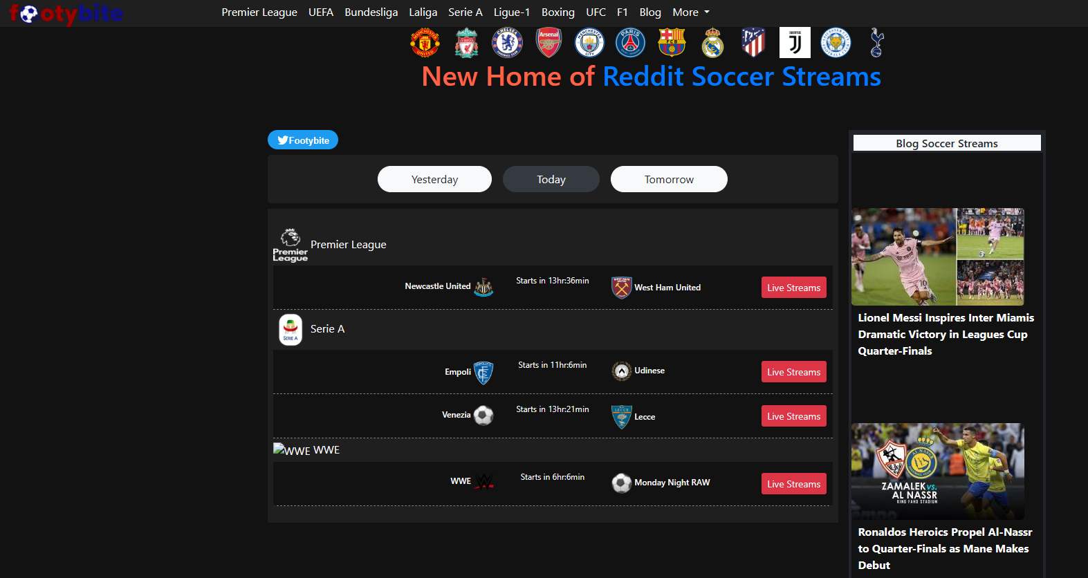 Reddit Sport Streaming Websites