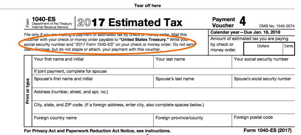 Where to Send Tax Payment