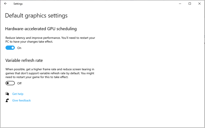 Hardware Gpu Scheduling on or Off