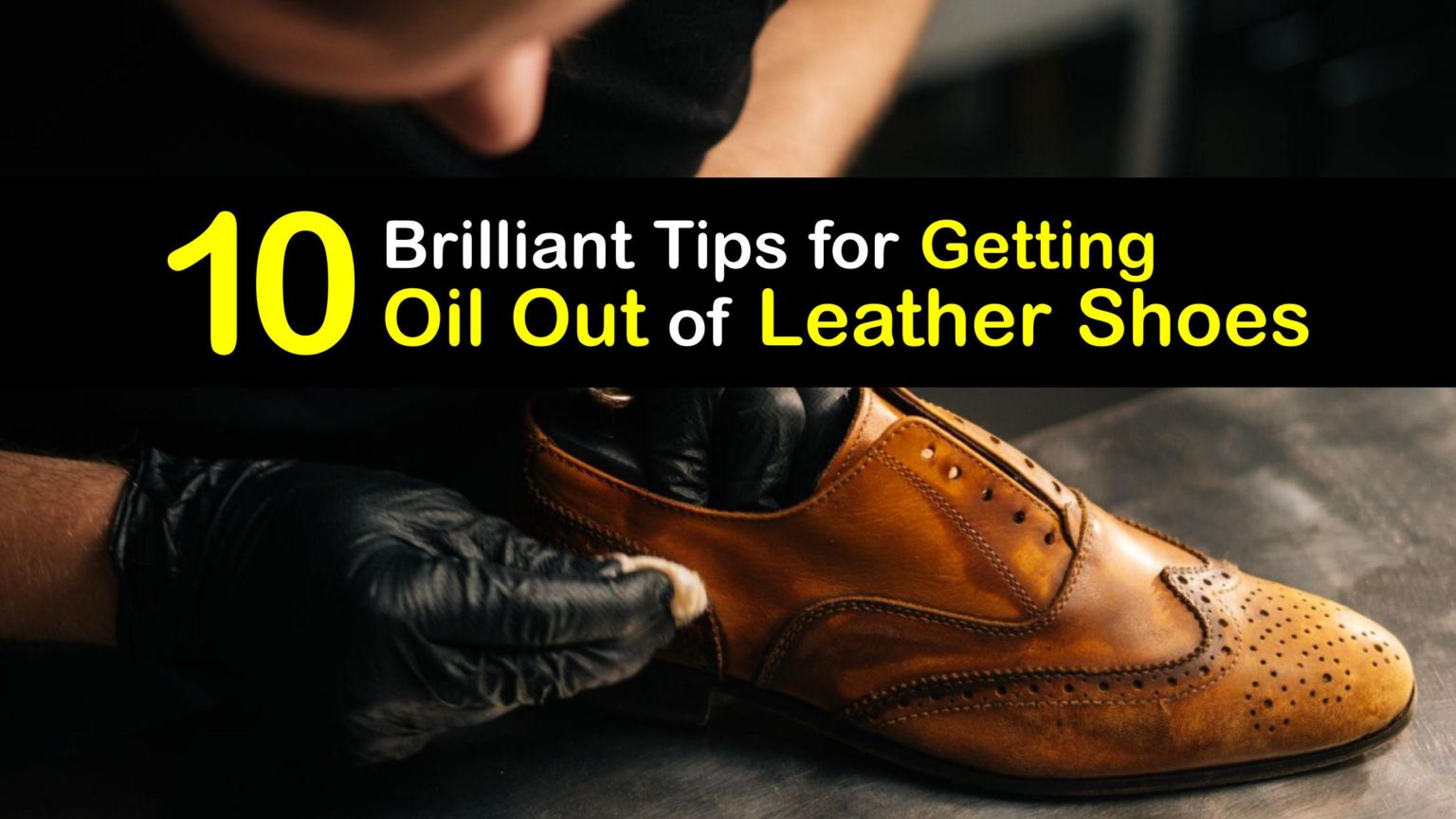 How to Clean Oil off Leather