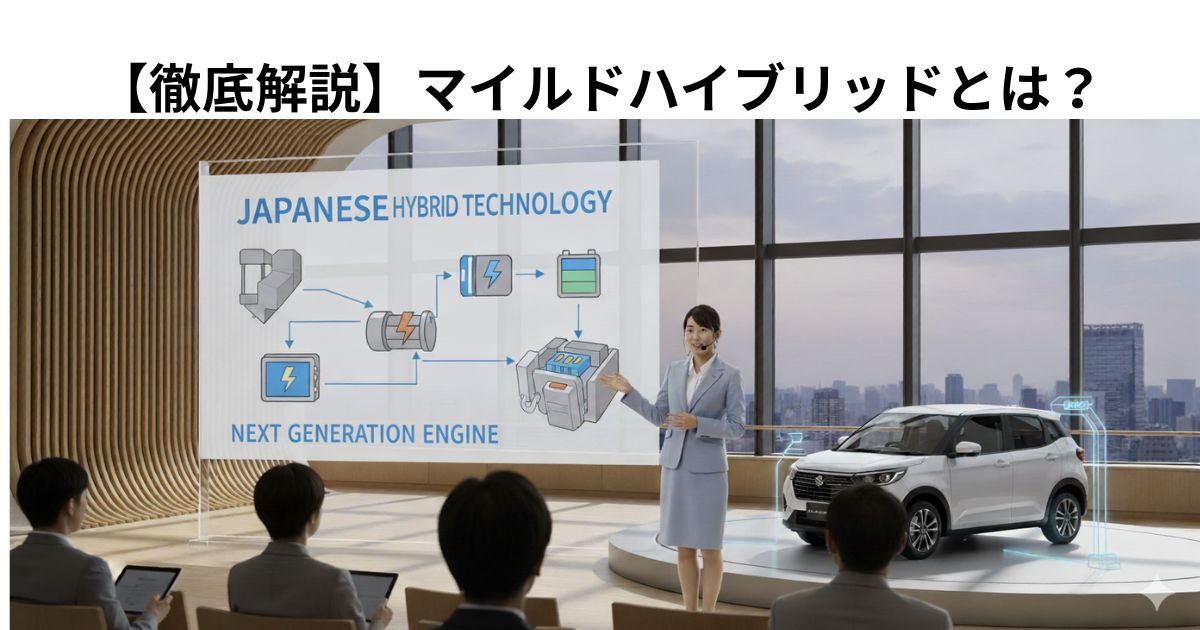 Evシフト失速の2026年、なぜ「マイルドハイブリッド」が現実解として選ばれるのか？仕組みから寿命まで徹底解剖