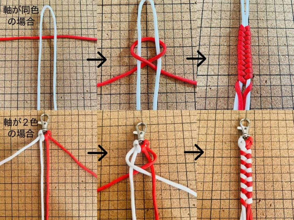 パラコード編み方完全ガイド！平編み・長さ計算から端処理まで失敗ゼロへ