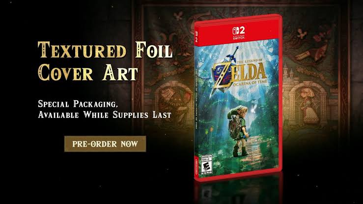 Ocarina of Time Foil Preorder