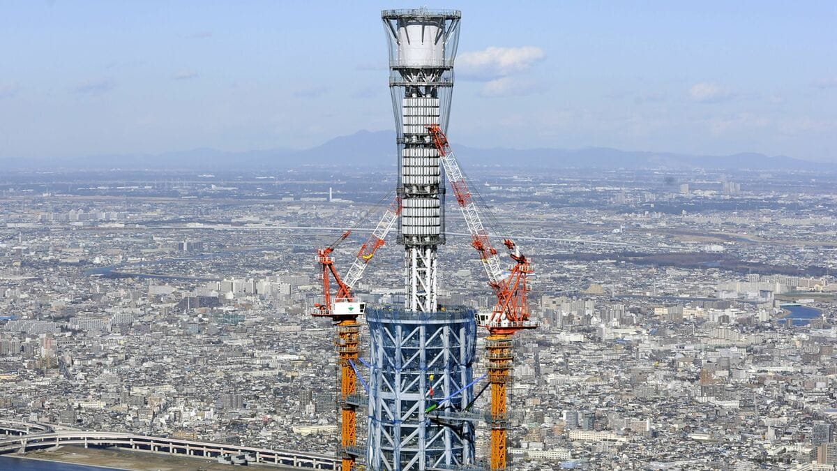 スカイツリー建設の全貌！634M無事故を遂げた大林組の超絶技術