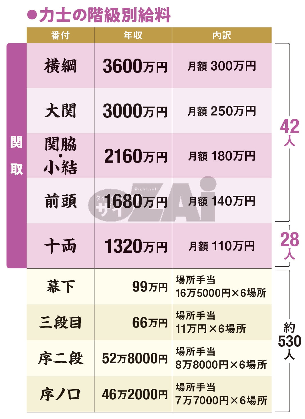 大相撲の年金と退職金格差が生む衝撃の実態と年寄名跡の巨大マネー