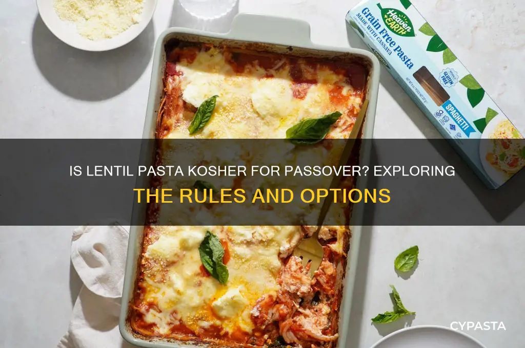 Is Pasta Kosher for Passover