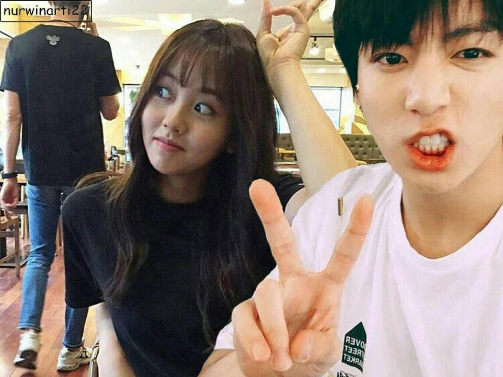 Ko So Hyun and Jungkook