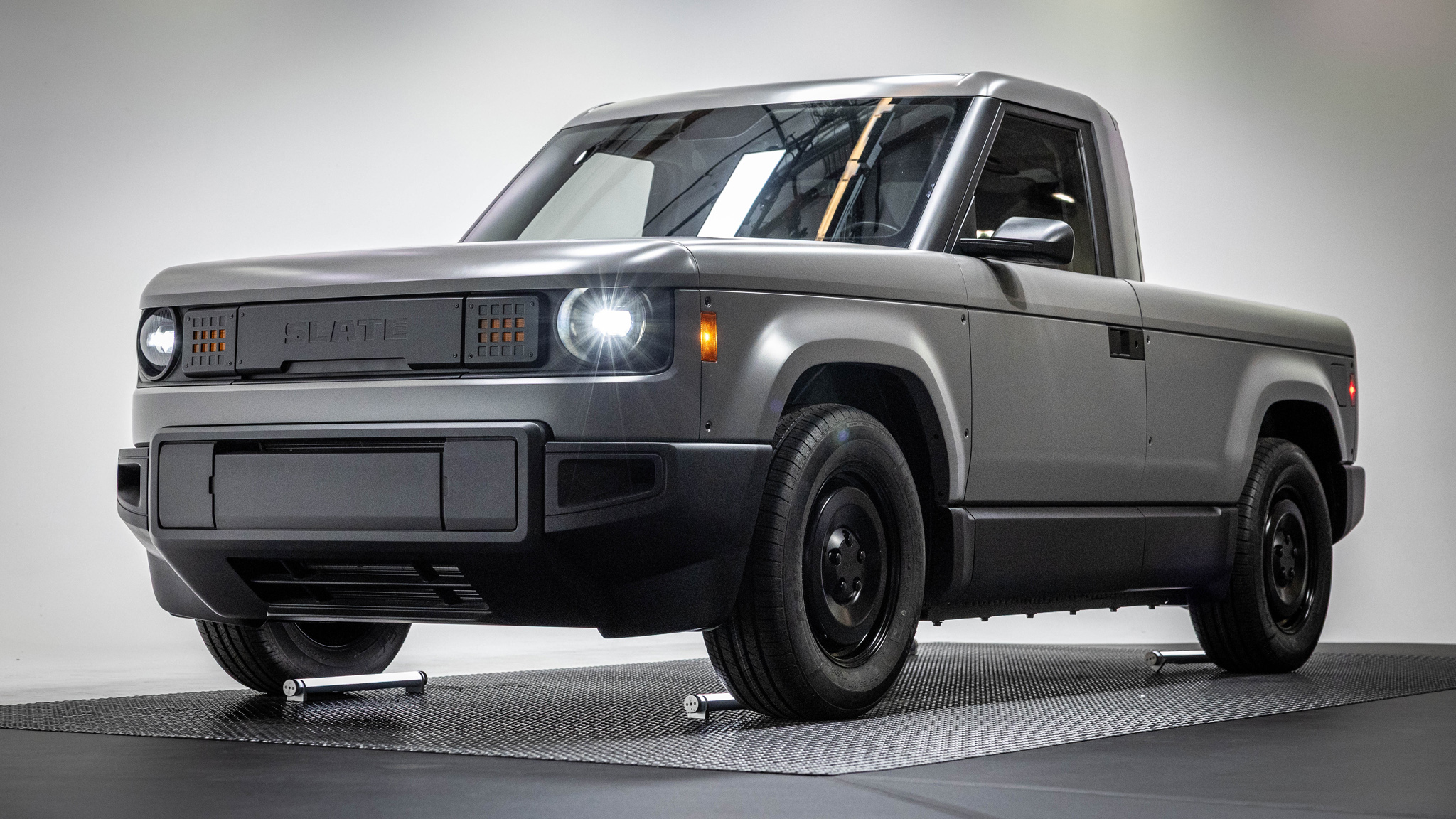 Slate Truck Pricing and Features 205 Mile Range with 65 Kwh Lfp Battery and 90 Kw Dc Fast Charging