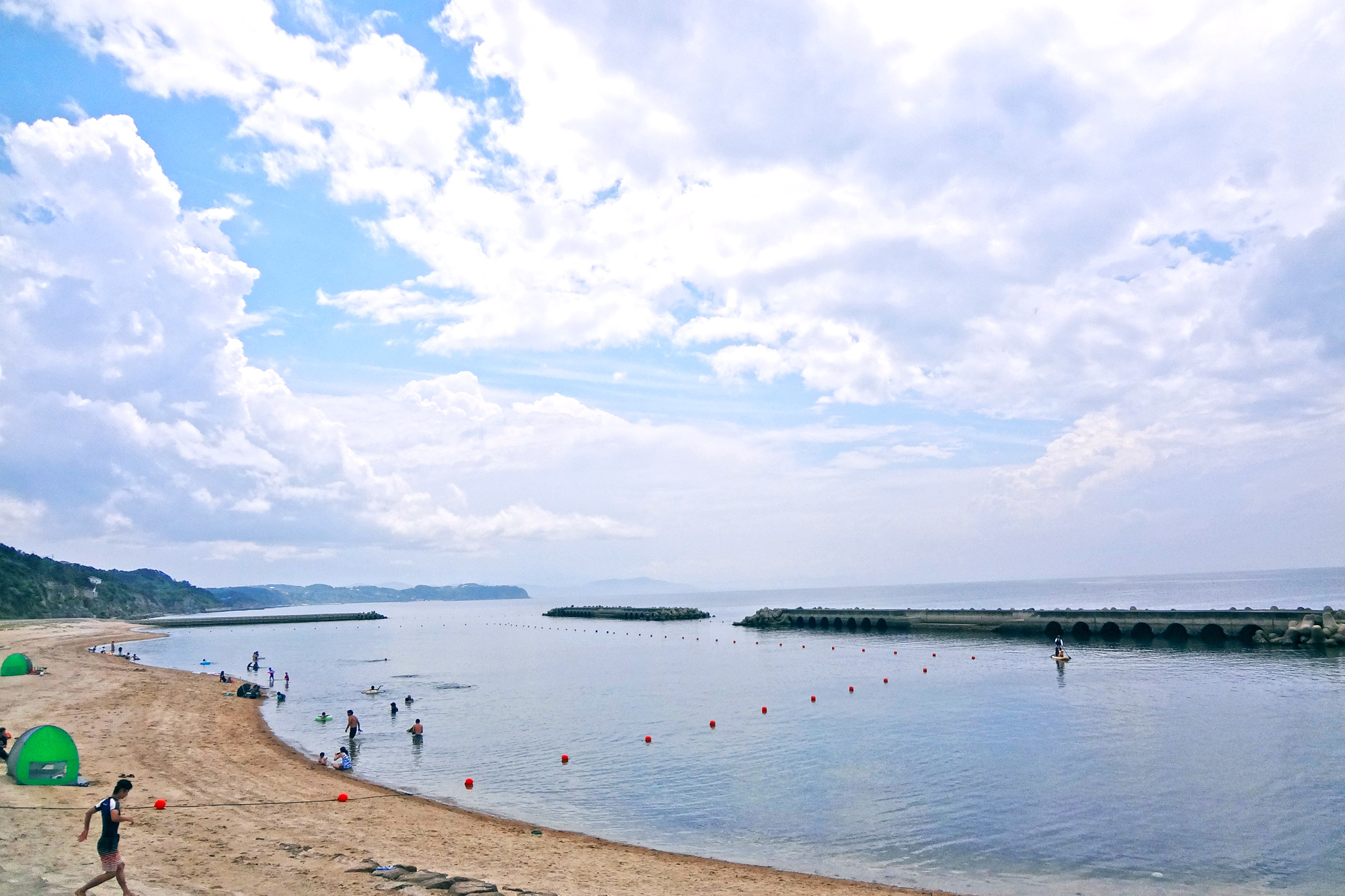淡路島・新都志海水浴場の全貌！2026最新混雑と水質Aaの注意点