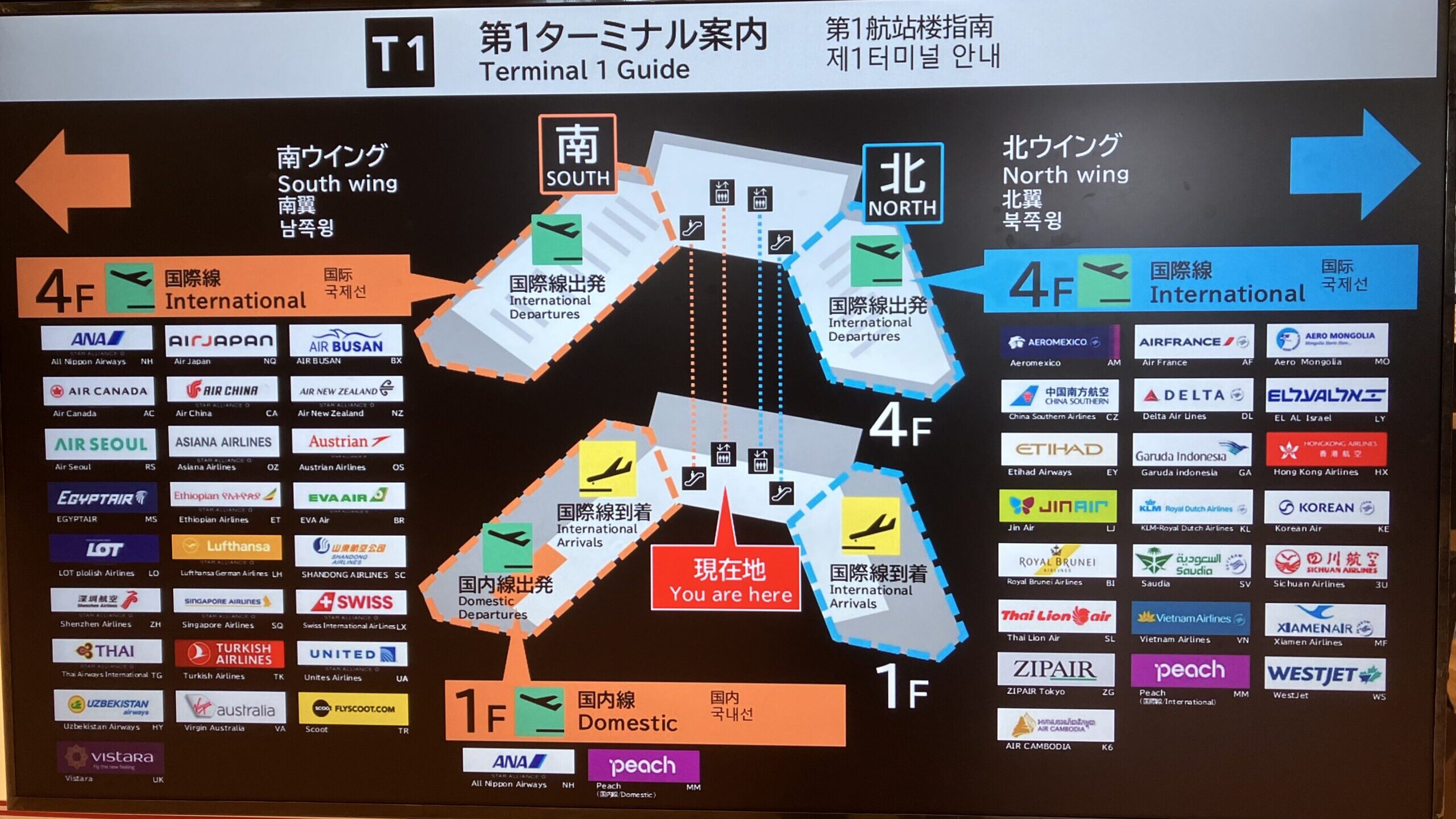 成田空港第1ターミナル南ウイング徹底攻略！Ana発着と注意点の最新真相