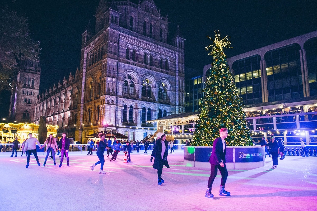 Ice Skating Natural History Museum Ice Rink