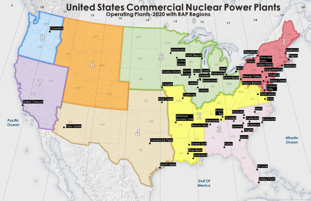 How Many Nuclear Plants in Us