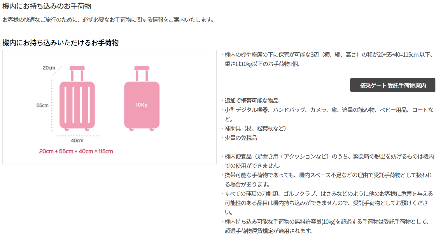 イースター航空の預け荷物は無料？2026年最新規定と追加料金の罠