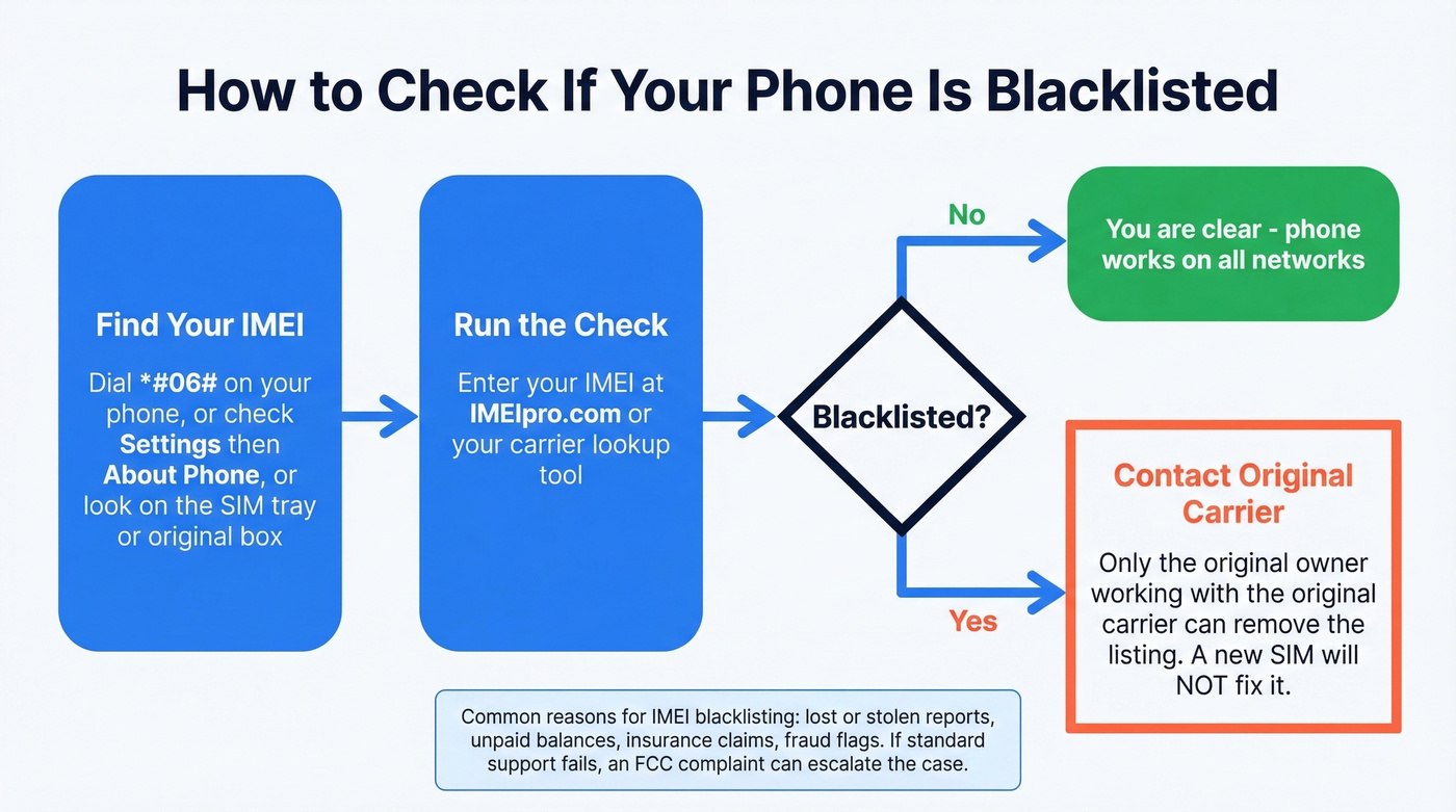 How to Find If a Phone Is Blacklisted