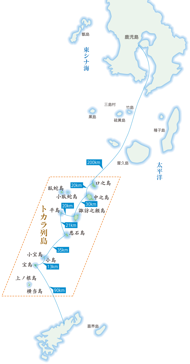 トカラ列島とは？地震が頻発する理由と「噂の法則」の真相を徹底解説