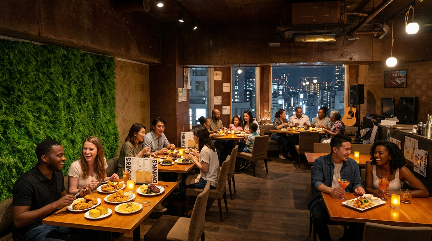 麻布十番Soul Food House人気の真相！本場南部料理と予約の極意