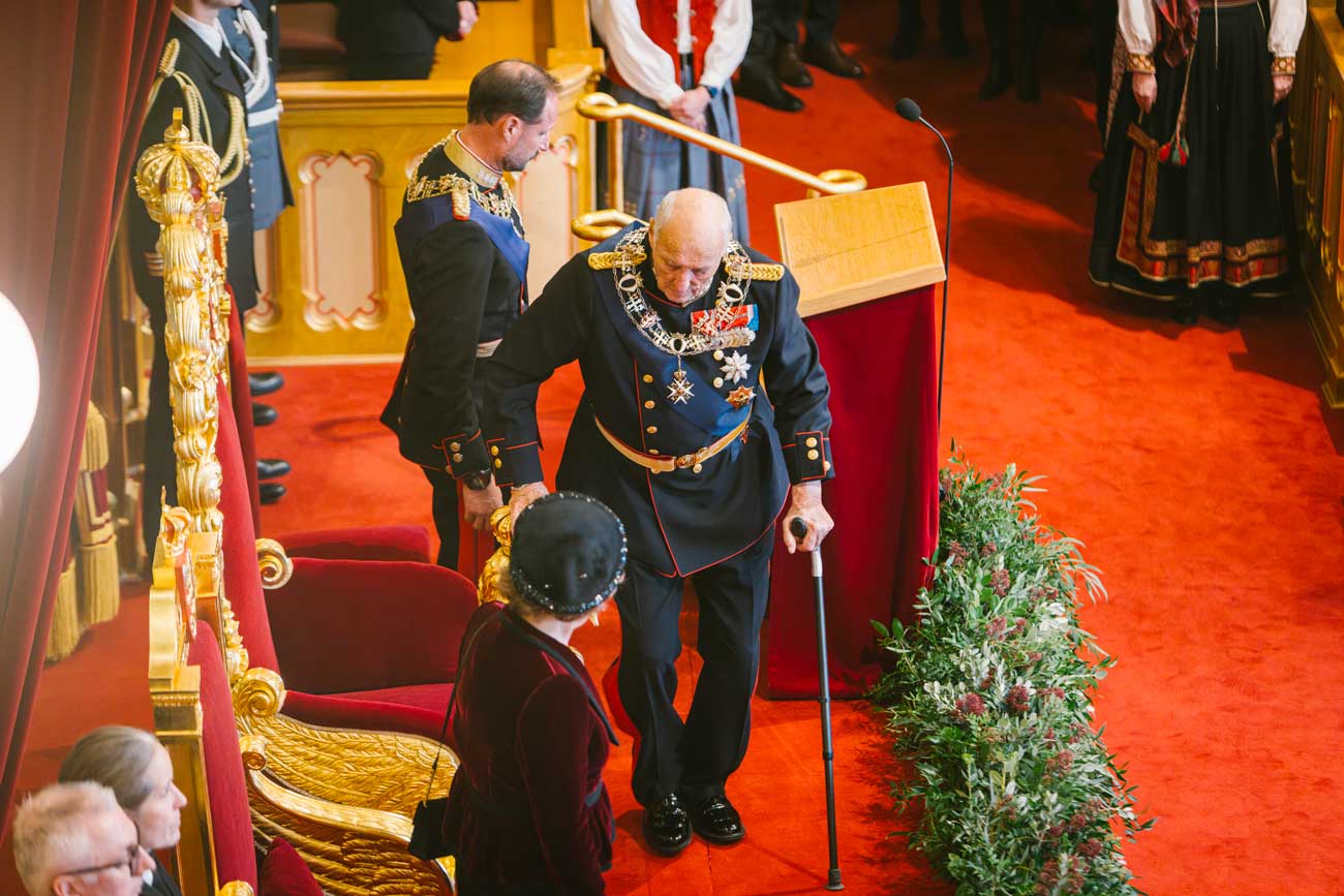 Born 21 February 1937: King Harald v Dies Aged 89, Haakon (53) Takes Throne