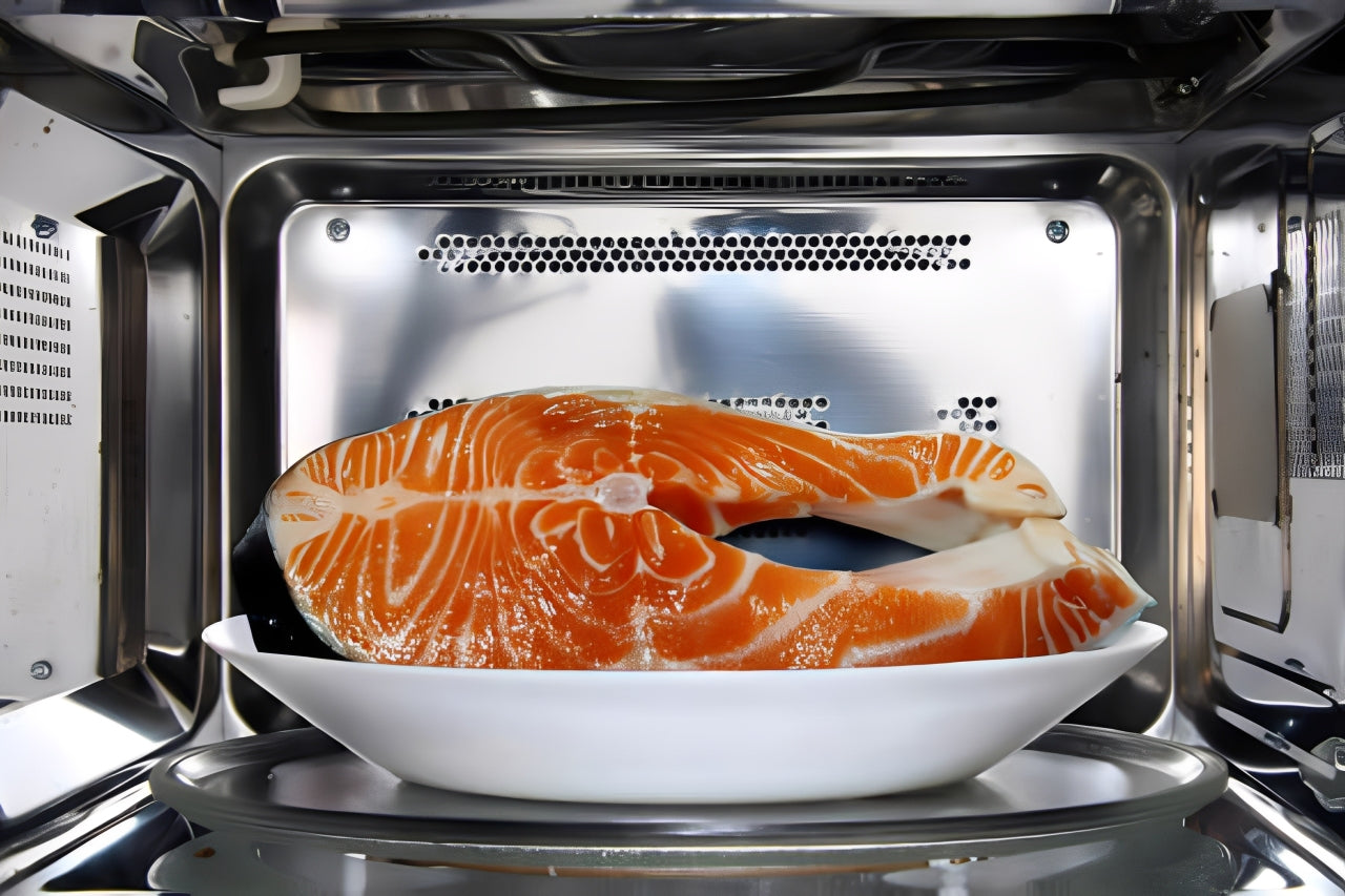 Thaw Salmon in Microwave
