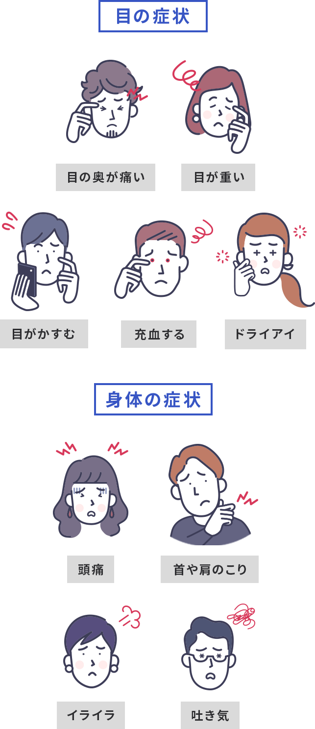 眼精疲労の症状チェック｜目の奥の痛み・頭痛の正体と2026年最新改善法