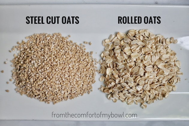 Raw Oats vs Rolled Oats