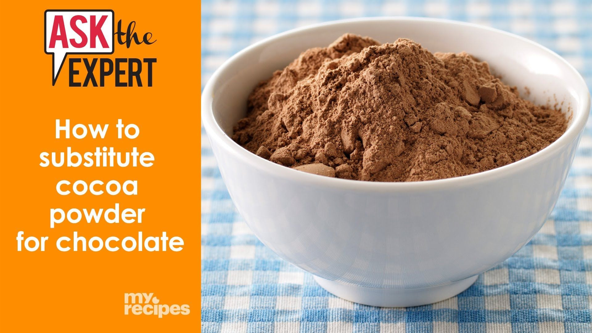 Can I Substitute Chocolate Chips for Cocoa Powder