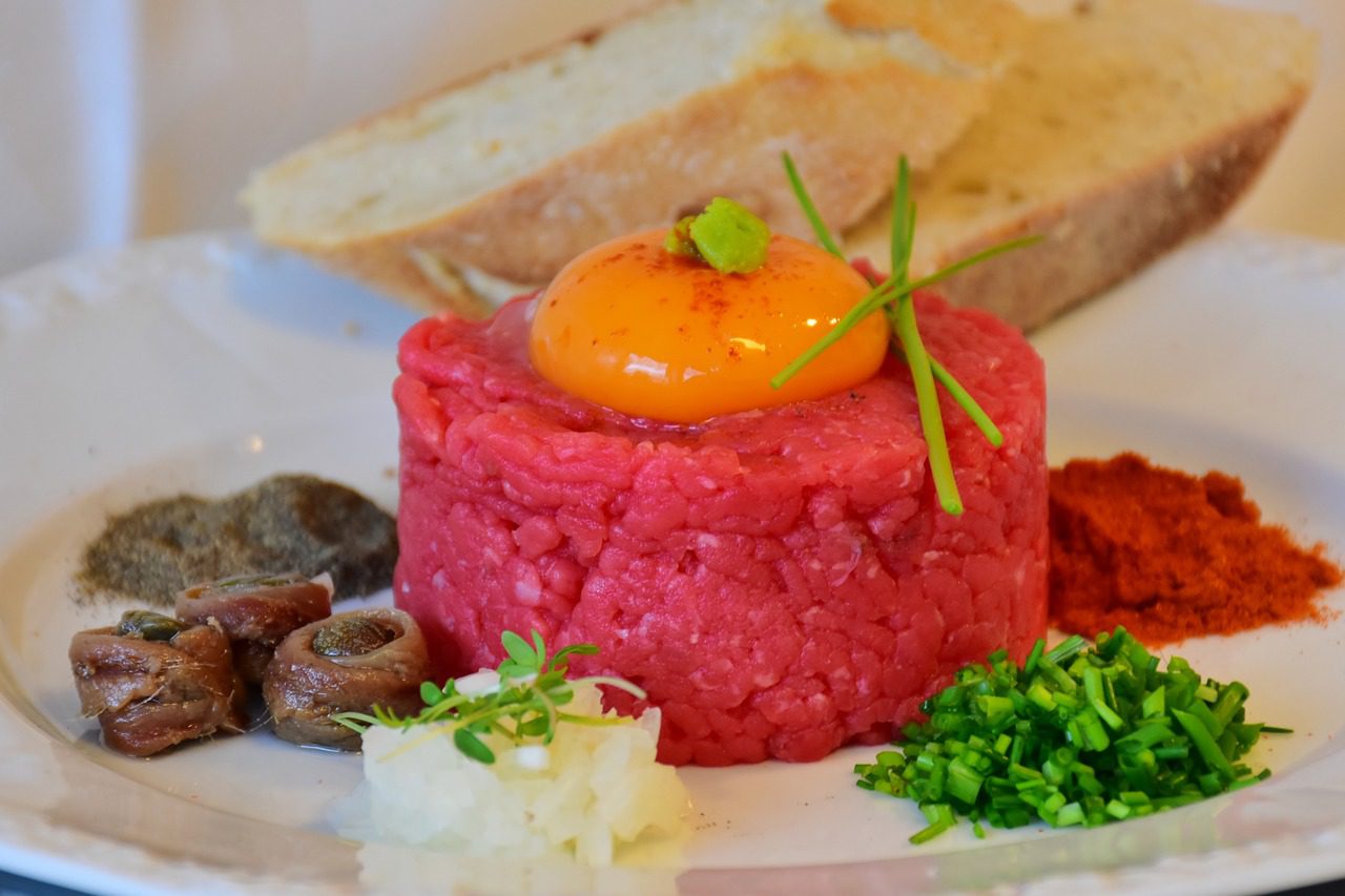 German Raw Beef Dish