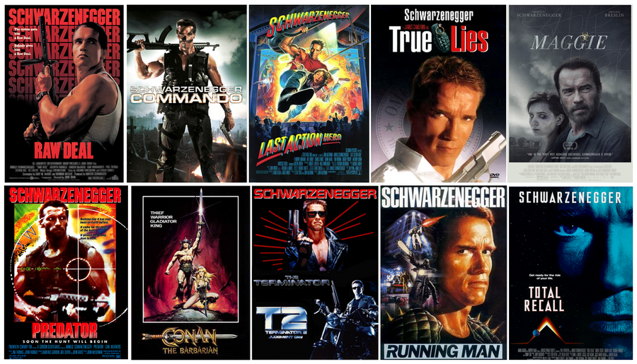 List of Arnold Schwarzenegger Movies