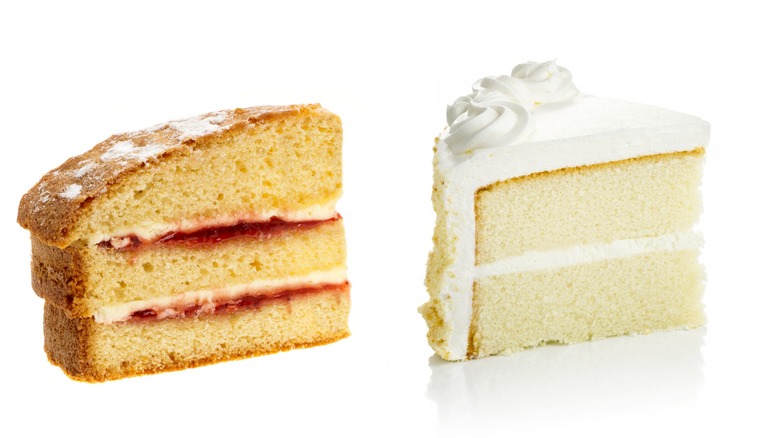 What's the Difference Between Yellow and White Cake