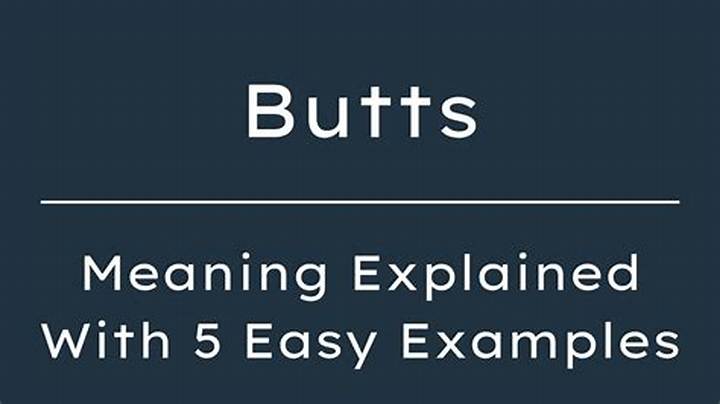 Big Big Black Butts: Meaning, Context, and What People Actually Mean