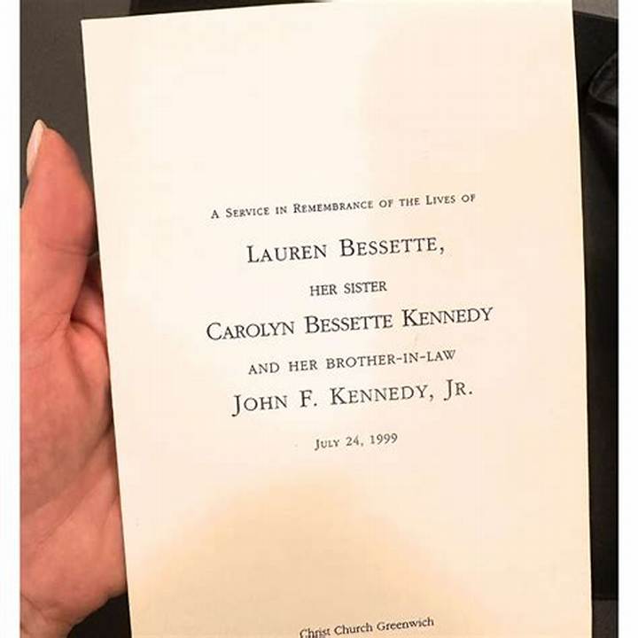 Funeral Details for Carolyn Bessette Kennedy: What’s Known and What Isn’t