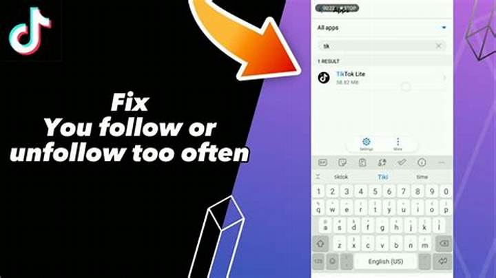 Tiktokでフォロー解除できないバグの原因と今すぐ直す方法